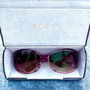 GUCCI GG 2937/S Oversized Tortoiseshell Sunglasses Made in Italy